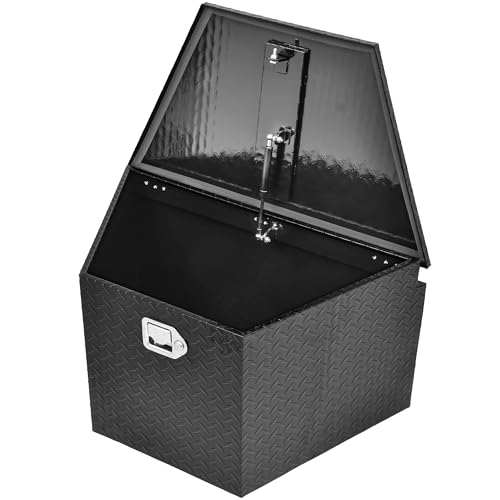 33 Inch Heavy Duty Aluminum Trailer Tool Box with Lock and Keys O5125
