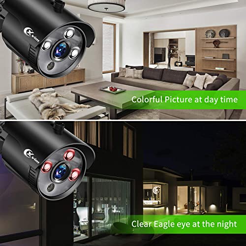 8CH 1080P Home Security Camera System with 1TB Hard Drive, Night Vision, Remote Access L947