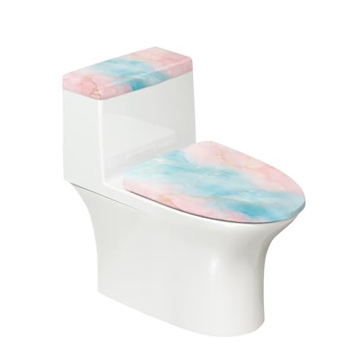 Christmas Toilet Lid and Tank Cover Set for Bathroom Decor K51670