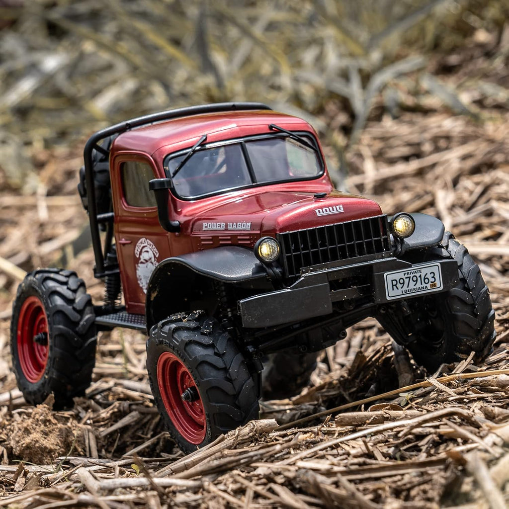 RC Crawler 1/24 Scale 4WD Offroad Remote Control Car Red I727187