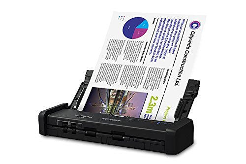 Wireless Compact Desktop Document Scanner with Auto Feeder L54226