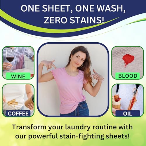 Laundry Detergent Sheets, Fresh Linen, 120 Loads E435326