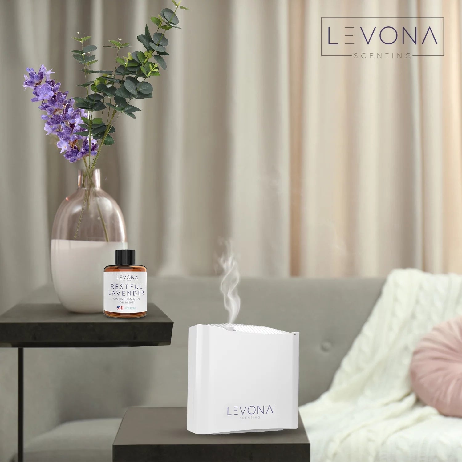 Pure Essential Oil for Diffuser - Lavender Floral Blend with Eucalyptus and Bergamot Z508604