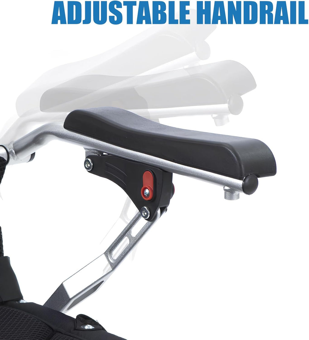 Portable Electric Wheelchair for Adults, Lightweight Foldable M968322