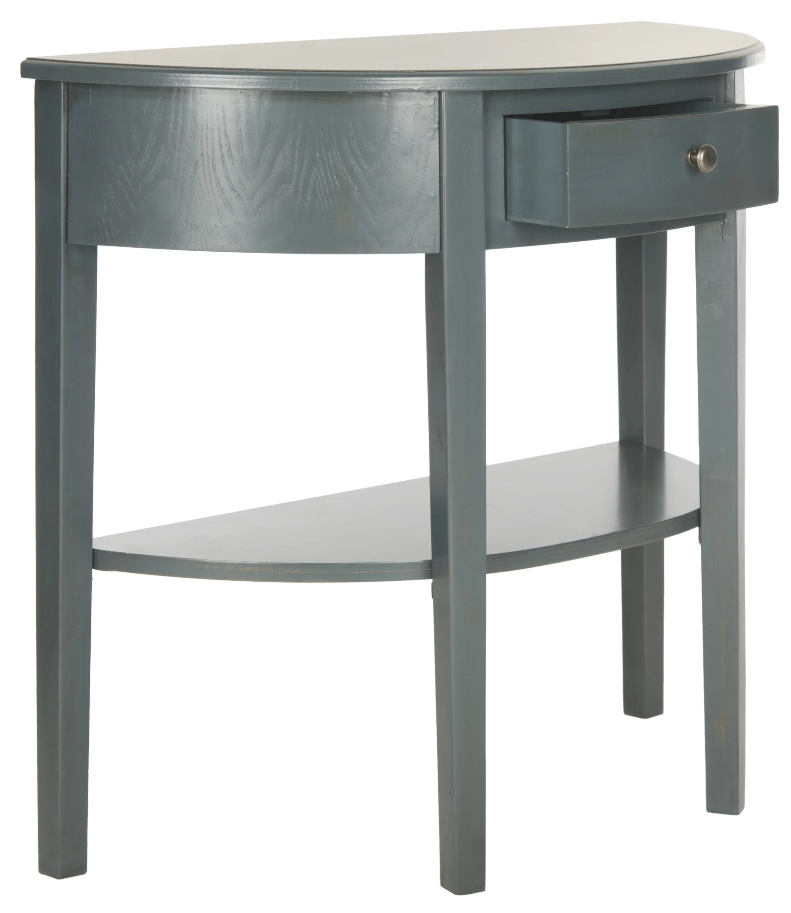 Demilune Console Table with Storage Drawer O80772