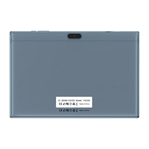 Tablet 10 inch Android 14 with Keyboard Case, Mouse, Stylus, 8GB+64GB, 1280*800 HD Touch Screen, 8MP Dual Camera, Wi-Fi Bluetooth, Blue B613