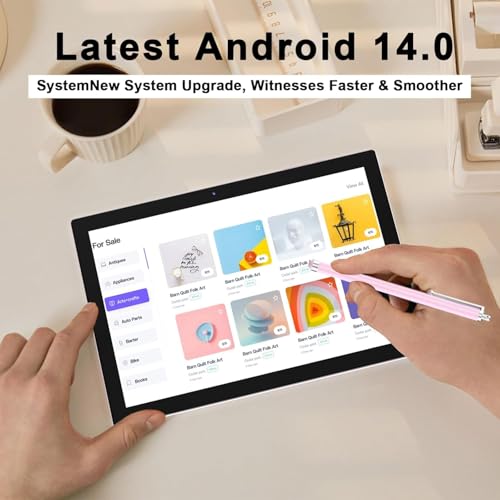 Tablet 10 Inch with Keyboard, 8GB RAM 64GB ROM K6429