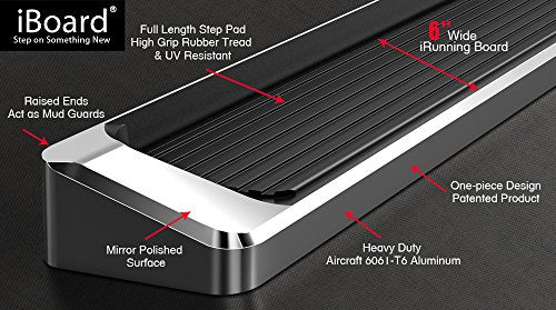 Polished Stainless Steel Running Boards Side Steps for Ram 2500 3500 Mega Cab V203570