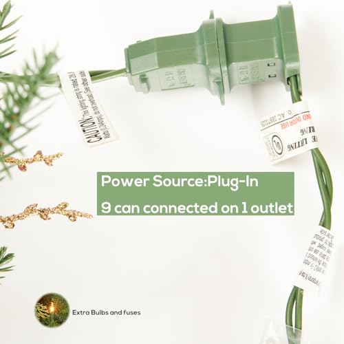 Pre-Lit Artificial Christmas Garland with Dual Color LED Lights and Remote Timer Q9646