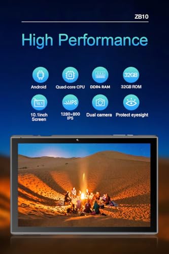 10 inch Android Tablet, 6GB RAM, 32GB ROM, WiFi Tablet I246