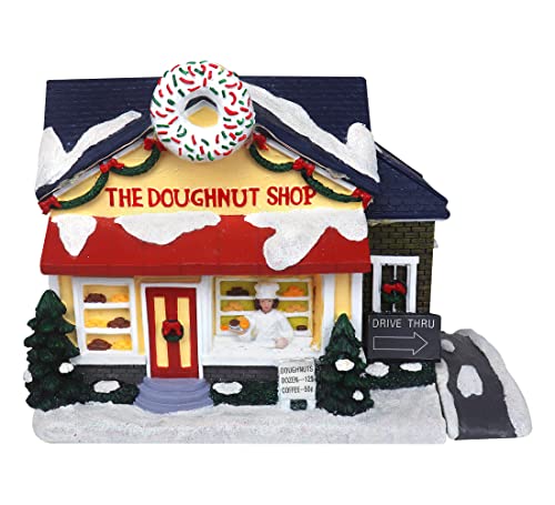 Lighted Musical Christmas Village Collectible Houses U181