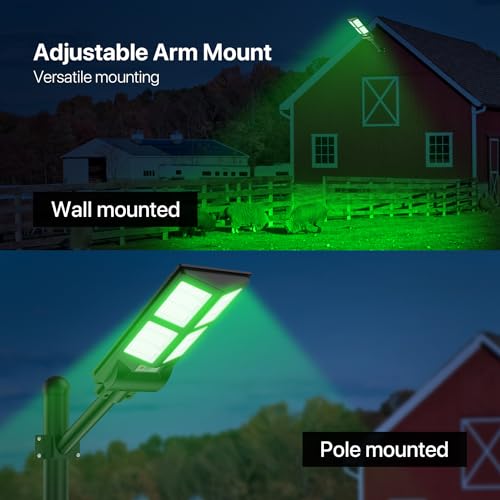 Green Solar Hog Hunting Light with Remote K255