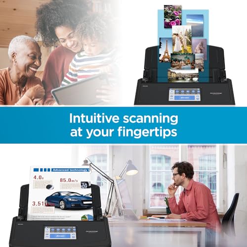 Wireless Document Scanner with Touchscreen and Auto Document Feeder F6657