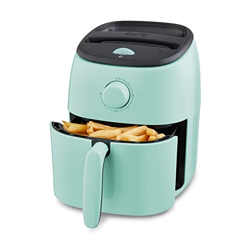 Electric Air Fryer Oven, 2.6 Qt., Grey, Compact, Auto Shut Off, 1000-Watt O64979