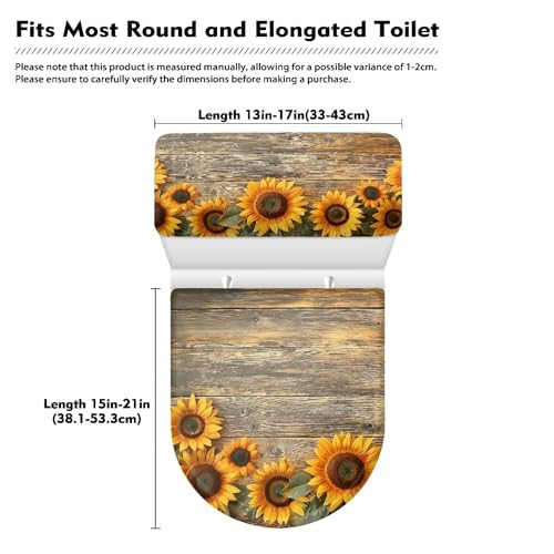 Christmas Toilet Lid and Tank Cover Set for Bathroom Decor K51670