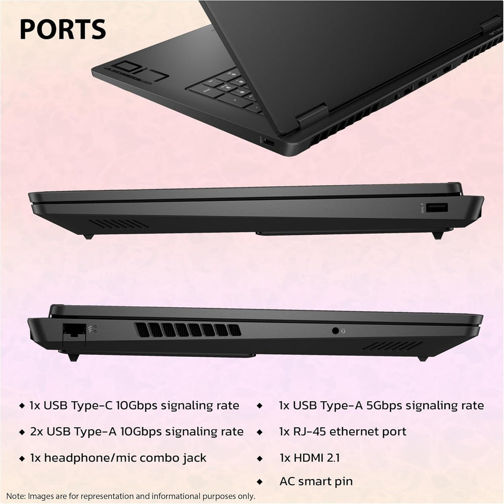 Gaming Laptop, 17.3" QHD, RTX 4070, 64 GB RAM, 2 TB SSD I869894