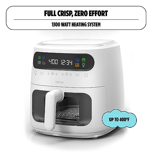 8 QT Digital Air Fryer with Touch Screen, Timer and Auto Shut-off, Lavender L33592