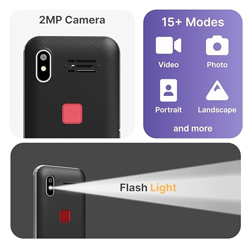 Large Button 4G Cell Phone for Seniors with 6-Month Plan C622