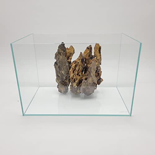 5 Gallon Rimless Clear Glass Aquarium O8374
