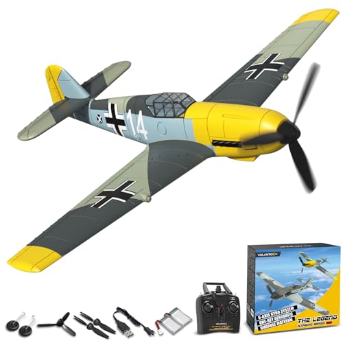 RC Plane 3 Channel Remote Control Airplane Fighter Toy, 2.4GHz 6-axis Gyro, Easy to Fly for Adults Kids Beginners B2466