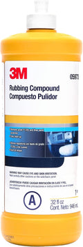 3M Rubbing Compound, 05973, Liquid Formula,1 qt (32 fl oz/946 mL)