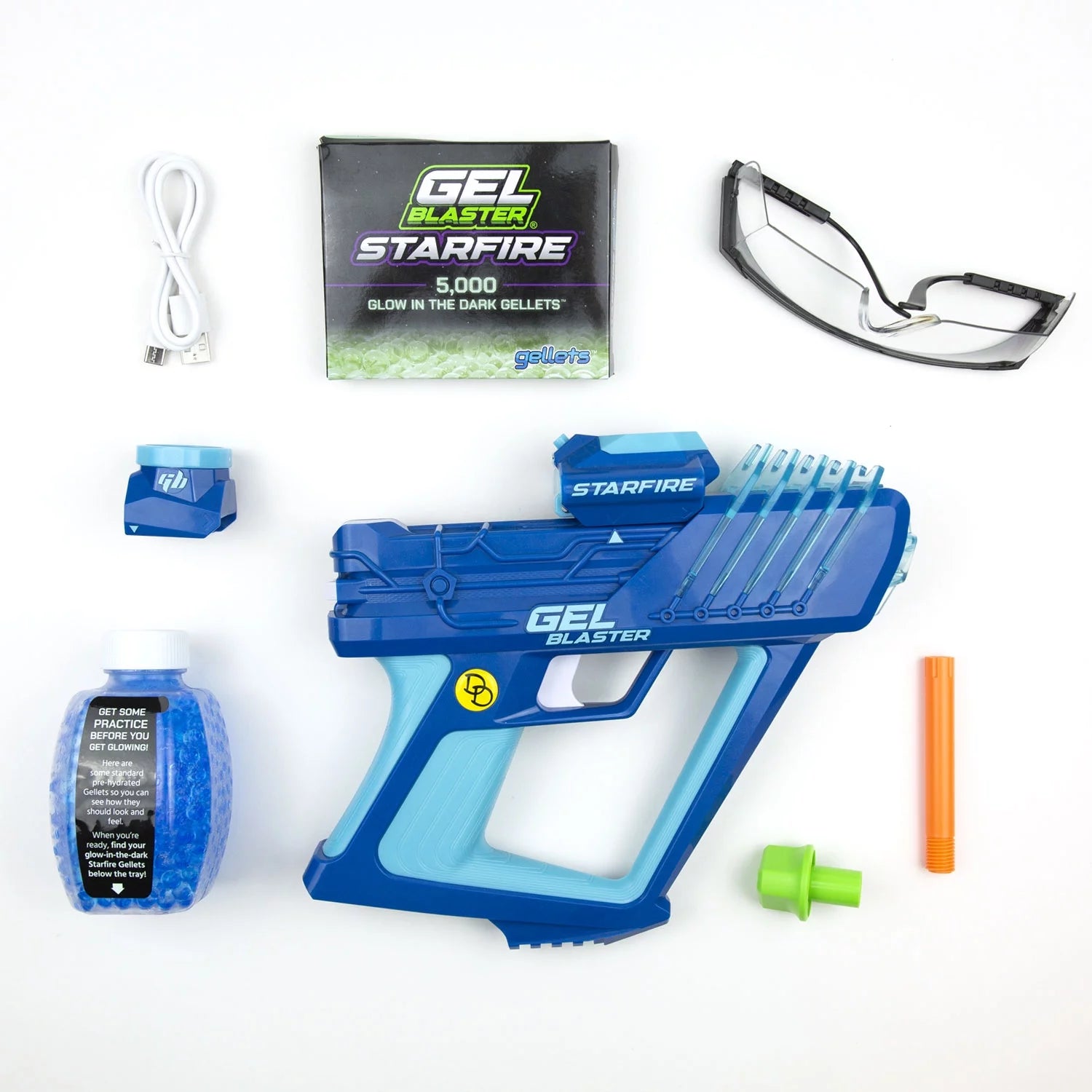 Glow-in-the-Dark Water Bead Blaster with 5K Gellets R9802