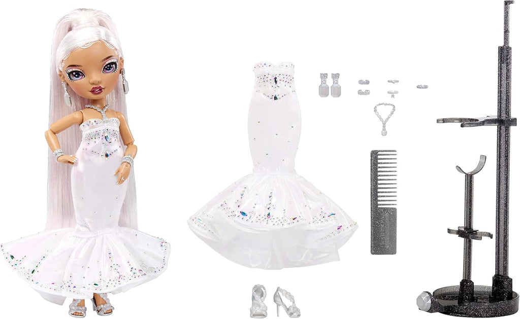 Rainbow High Doll with Multicolor Hair and Iridescent Gown O5195