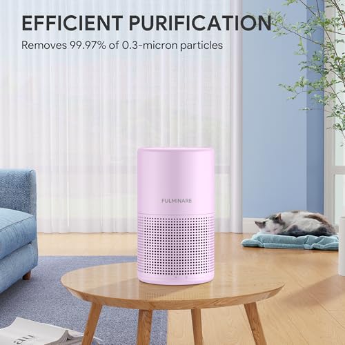 H13 True HEPA Air Purifier for Bedroom, Quiet with Night Light V933