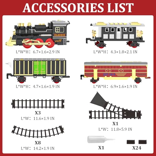 Train Set with Smokes, Lights and Sound for Toddlers G638