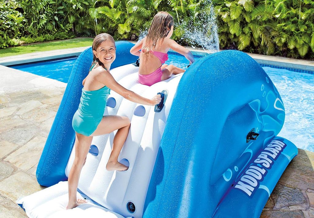 Inflatable Play Center Swimming Pool with Water Slide for Kids and Adults I40194