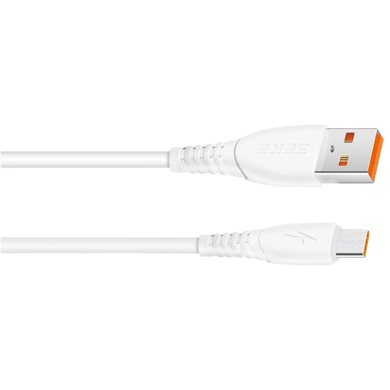 USB to Type C/Micro USB Data Cable, 6A Quick Charging F57423