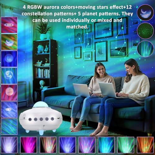 Christmas Laser Projector Lights Outdoor, Red and Green Stars, IP65 Waterproof V836077