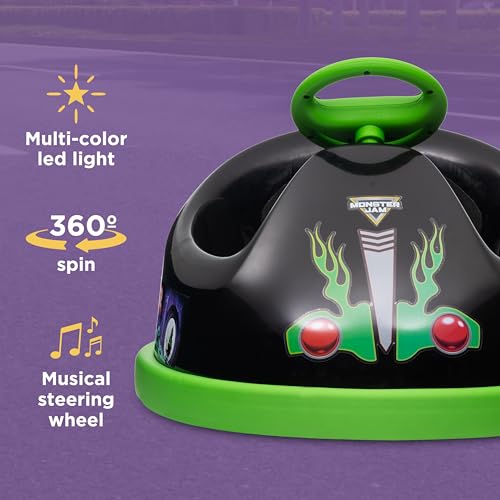 Kids Electric Bumper Car with Remote Control, 360 Degree Turning Q64928