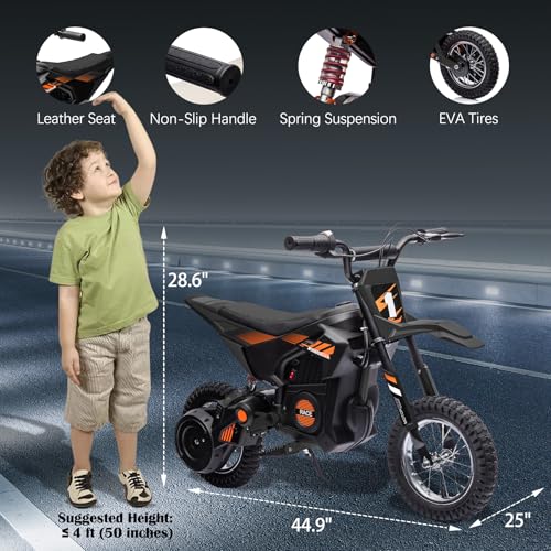 Kids Electric Dirt Bike 250W Off-Road Motorcycle A971937