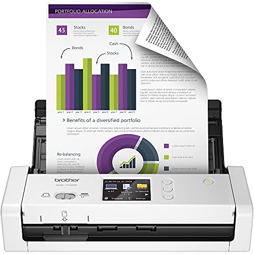 Wireless Compact Desktop Scanner with 30ppm Speed and Touchscreen G581