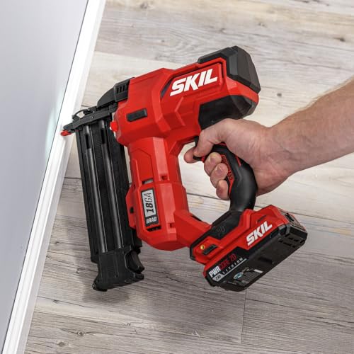 18V 18Ga Cordless Brad Nailer Kit with Battery and Charger R496