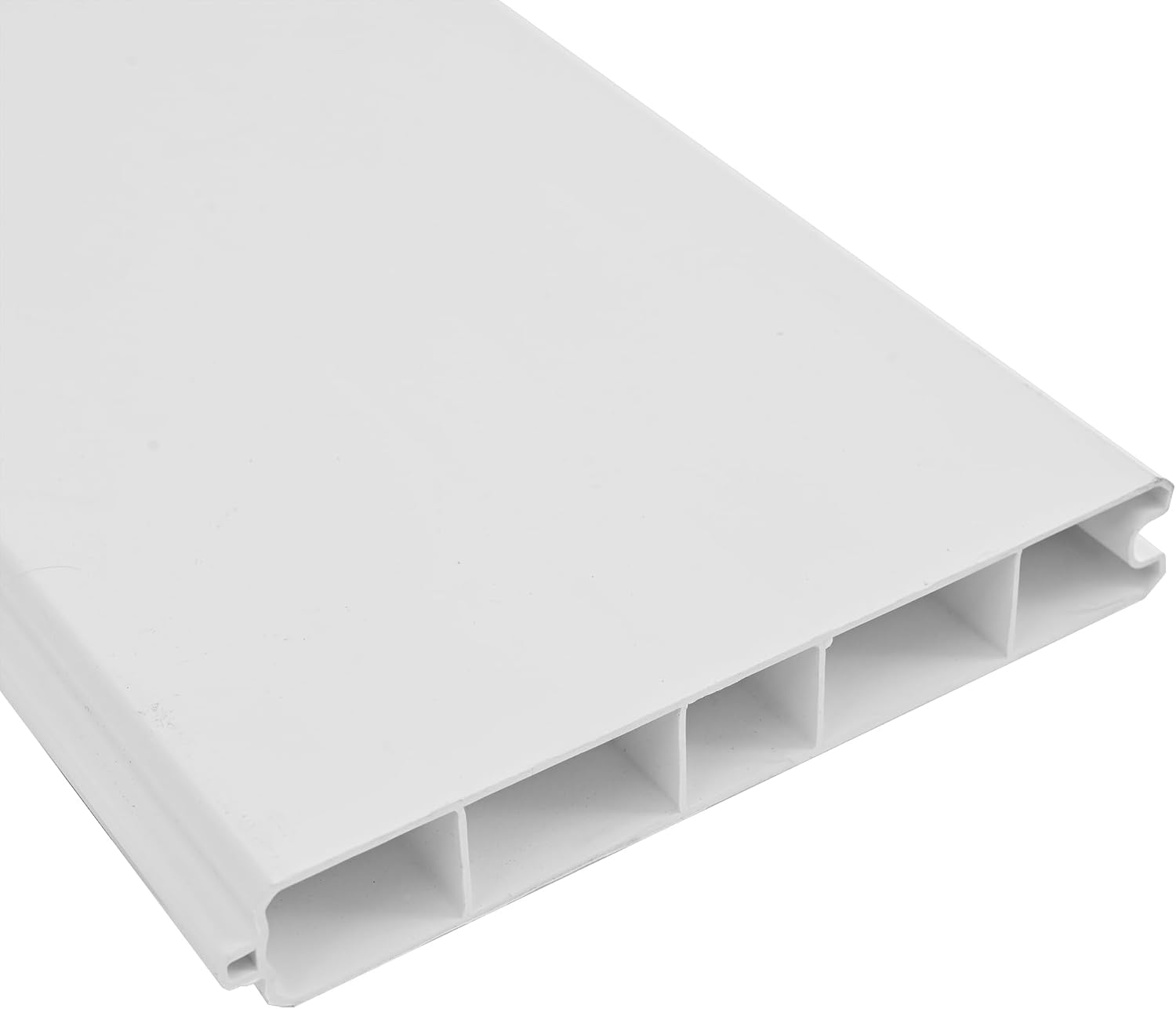 White Vinyl Privacy Fence Panels 6ft H x 6ft W, Set of 2 F72937