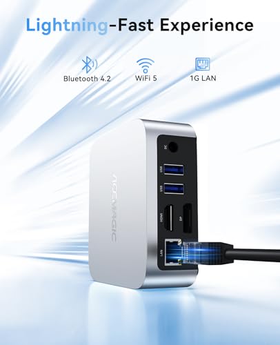 Mini PC, Twin Lake N150, 16GB DDR4 RAM 512GB SSD, 4K Dual Display M565717