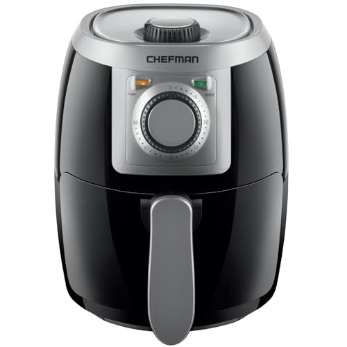 2 Qt Mini Air Fryer with Digital Timer and Nonstick Basket K944