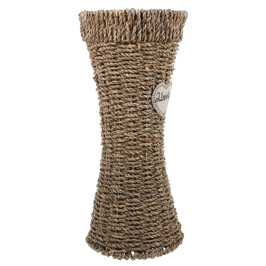 Woven Seagrass Vase Flower Basket I842