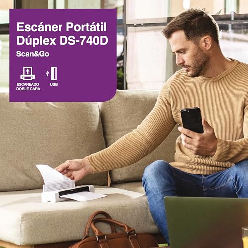 Compact Duplex Mobile Document Scanner B537531