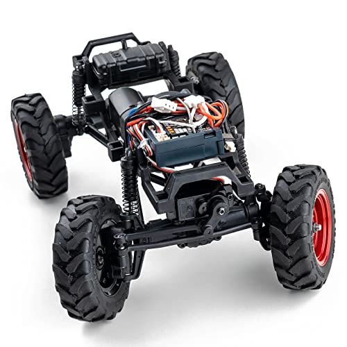 1/24 Scale 4WD Offroad RC Crawler Car Yellow N341