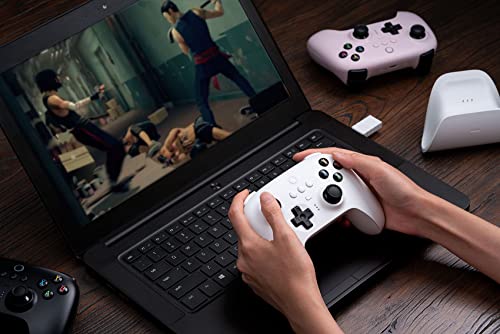Wireless Controller with Charging Dock for PC, Android, Steam Deck E4808
