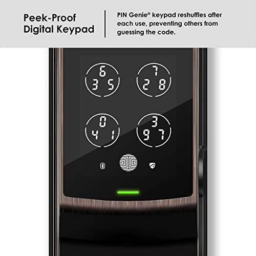 Smart Lock with Bluetooth, Keyless Entry, Touchscreen Keypad, Auto Lock Z6266