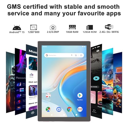 10 Inch Android Tablet with Keyboard Case Mouse Stylus J550018