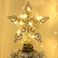 Star Tree Topper with 20 LED Lights, Battery Powered Christmas Decorations W511339