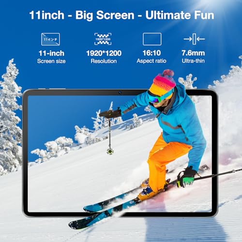 11 Inch 2.4K Display Tablet, 16GB RAM 256GB ROM, 8580mAh Battery F83213