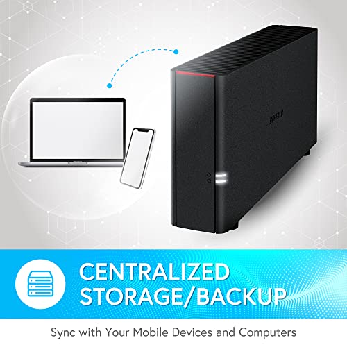 4TB 1-Bay NAS Network Attached Storage with HDD Included A8862