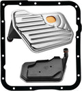 4L60-E 4L65-E Deep Pan Transmission Filter Kit with Gasket TF337 Compatible with Yukon Sonoma Sierra Savana Safari Jimmy Envoy Trailblazer Tahoe Suburban Silverado Colorado Camaro Blazer Astro