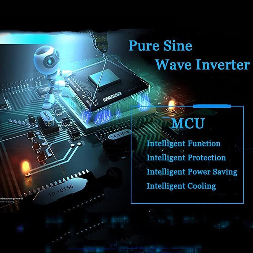 5000W Pure Sine Wave Power Inverter, DC 48V to AC 110V Q5196
